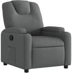 vidaXL Relaxsessel Dunkelgrau Stoff Modell 60