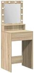 vidaXL Schminktisch Sonoma-Eiche 50 x 41 x 135 cm Holzwerkstoff 865120