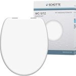 Sch&uuml;tte WC-Sitz White Duroplast mit Absenkautomatik