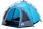 vidaXL Kuppel-Campingzelt 3 Personen Blau Quick Release 4004223