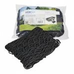 Relaxdays Anh&auml;ngernetz PE Schwarz Dehnbar 3 m x 2 m