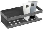 Sch&ouml;ner Wohnen Wandablage Meleto Gun-Metal Grey aus Edelstahl