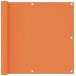 vidaXL Balkon-Sichtschutz Orange 90x600 cm Oxford-Gewebe 135051