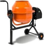 EBERTH 65L Betonmischer Elektrisch Mobil 220W Motor Gestell