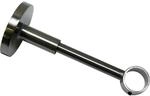Gardinia Tr&auml;ger Chicago f&uuml;r &Oslash; 20 mm geschlossen Titan 12 cm