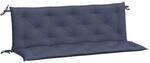 vidaXL Gartenbank-Auflagen 2 Stk Marineblau 150x50x7 cm Oxford-Gewebe 379085