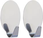 Wenko Maxi-Haken Edelstahl gl&auml;nzend 2er-Set