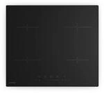 Klarstein Velaire Induktionskochfeld Edel 4 Kochzonen 7000 W 60 cm Schwarz