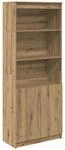 vidaXL Highboard Artisan-Eiche 70x35x180 cm Holzwerkstoff 3328479