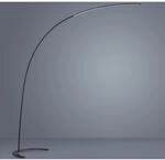 Trio LED-Stehleuchte Bogen Shanghai schwarz