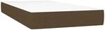 vidaXL Taschenfederkernmatratze f&uuml;r Kinder Mittel Braun 80x160 cm Stoff 4016538