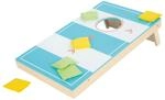 small foot Cornhole und Sling Puck Spiel Active