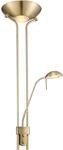 Globo LED-Deckenfluter Leonas mit Lesearm