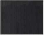 vidaXL Teppich Rechteckig Schwarz 80x100 cm Bambus 376900