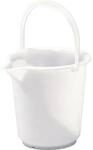 H&uuml;nersdorff Eimer 10 5 L HD Polyethylen Natur 941100