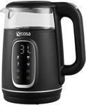 Ecosa EO-697 Wasserkocher mit Temperatureinstellung 1,7 L