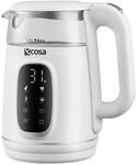 Ecosa EO-698 Wasserkocher mit Temperatureinstellung 1,7 L