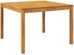 vidaXL Garten-Esstisch 110x110x75 cm Massivholz Akazie 366369