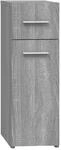 vidaXL Apothekerschrank Grau Sonoma 20x45,5x60 cm Holzwerkstoff