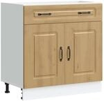 vidaXL K&uuml;chenunterschrank Kalmar Artisan-Eiche Holzwerkstoff 853506