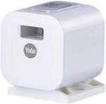 Yale M&ouml;belschlo&szlig; Smart Cabinet Lock Elektronisch & Kabellos mit Bluetooth Wei&szlig;