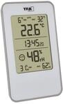 TFA Thermo-Hygrometer Digital Wei&szlig;