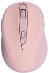 Hama Optische 6-Tasten-Funkmaus WM-400 Ergonomisch ohne Klickger&auml;usch Pink