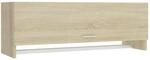 vidaXL Kleiderschrank Sonoma-Eiche 100x32,5x35 cm Holzwerkstoff