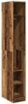 vidaXL Kleiderschrank Altholz-Optik 30x50x200 cm Holzwerkstoff 3307691