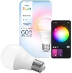 Philips Hue Leuchtmittel E27 Gl&uuml;hlampenform 6.500 K 806,m 8 W