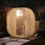 Home Deluxe Outdoor Sauna CUBE L f&uuml;r bis zu 4 Personen