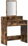 vidaXL Schminktisch R&auml;uchereiche 79 x 41 x 140 cm Holzwerkstoff 865140