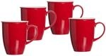 Ritzenhoff & Breker Doppio Kaffeebecher 320 ml 4er Set Rot