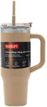 Bodum Bodum Thermobecher mit Strohhalm Hei&szlig; & Kalt Isolierbecher To Go 1200ml Braun