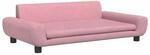 vidaXL Hundebett Rosa 100x54x33 cm Samt 171984