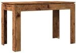 vidaXL Esstisch Altholz-Optik 120x60x76 cm Holzwerkstoff 855902