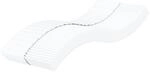 vidaXL Schaumstoffmatratze Wei&szlig; 90x210 cm H&auml;rtegrad H2 H3 4016631