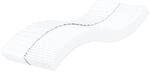 vidaXL Schaumstoffmatratze Wei&szlig; 90x200 cm H&auml;rtegrad H2 H3 356341