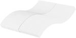 vidaXL Schaumstoffmatratze Wei&szlig; 120x200 cm H&auml;rtegrad H2 H3 356343