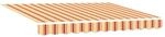 vidaXL Markisenersatzstoff Mehrfarbig 330 x 195 cm Polyester 42000486