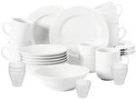 Seltmann Weiden Rondo Liane Wei&szlig; Fr&uuml;hst&uuml;cks-Set 24-teilig