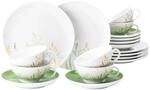 Seltmann Weiden Liberty Meadow Grasses Teeservice 18-teilig Green