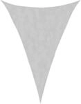 vidaXL Sonnensegel Hellgrau 5x7x7 m 100% Polyester Oxford 4000924