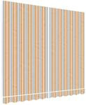 vidaXL Markisenbespannung Mehrfarbig Gestreift 3x2,5 m 367724