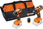 FEIN Vorteils Combo Akku Akku Schlagschrauber ASCD 18 200 W4 & Akku Bohrschrauber