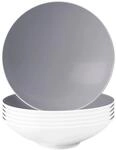 Seltmann Weiden Life Fashion Suppenteller 20 cm 6er Set Elegant Grey