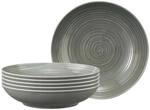 Seltmann Weiden Terra Pastateller 26 cm 6er Set Perlgrau