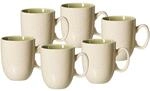 Ritzenhoff & Breker Skog Kaffeebecher-Set 400 ml 6-teilig Hellgr&uuml;n