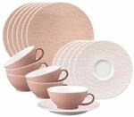 Seltmann Weiden Life Fashion Teeservice 18-teilig Posh Rose