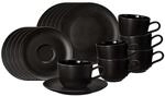 Seltmann Weiden Liberty Velvet Black Kaffeeservice 18-teilig